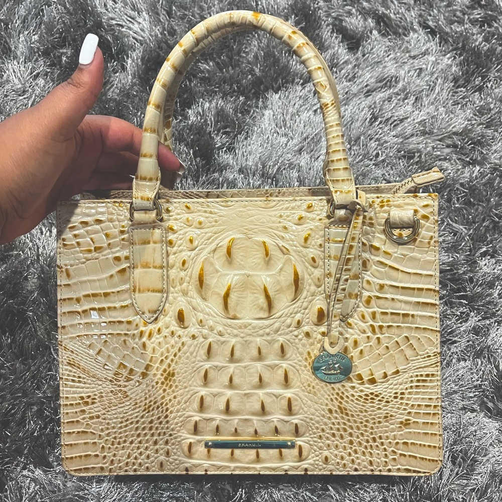 Brahmin Small Camille in Champagne